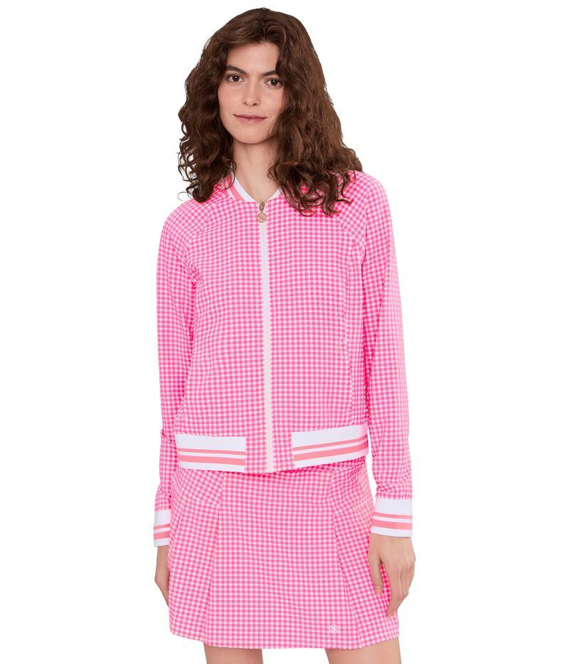 リリーピュリッツァー レディース アウター コート ジャケット Lilly Pulitzer Jaydea Jacket UPF 50 Cherry Blossom