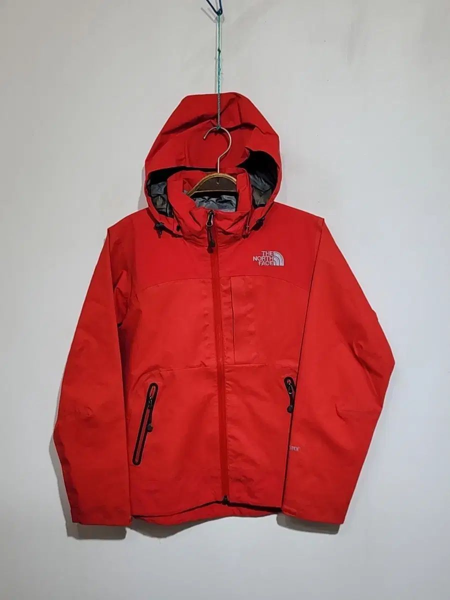 (M) ザノースフェイス ウィンドブレーカー アウター レッド GORE-TEX サミットシリーズ 登山ジャケット