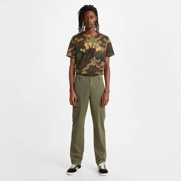 リーバイス メンズ ボトムス カジュアルパンツ Levis Mens Tapered Cargo Trousers Olive Night オリーブ