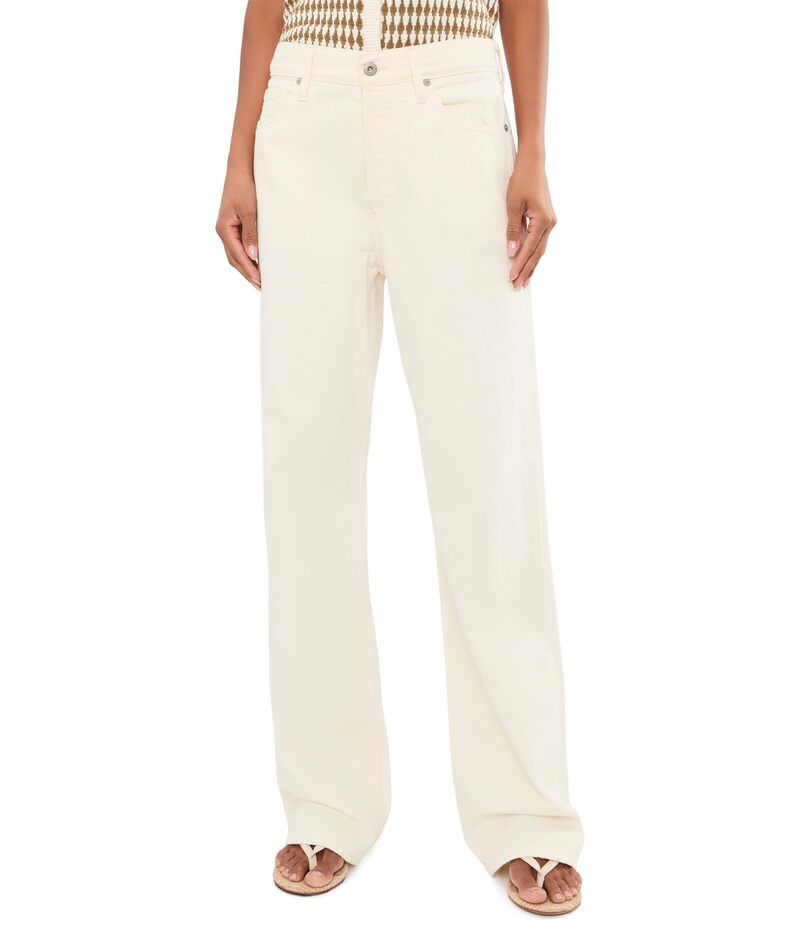 エージージーンズ レディース ボトムス デニムパンツ Ag Jeans Billie Relaxed Straight in Powder