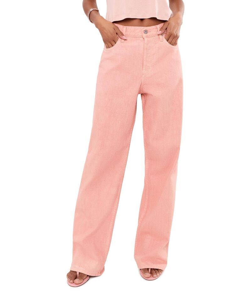 エージージーンズ レディース ボトムス デニムパンツ Ag Jeans Billie Relaxed Straight in Sulfur Sparkling Rose Sulfur Sparklin