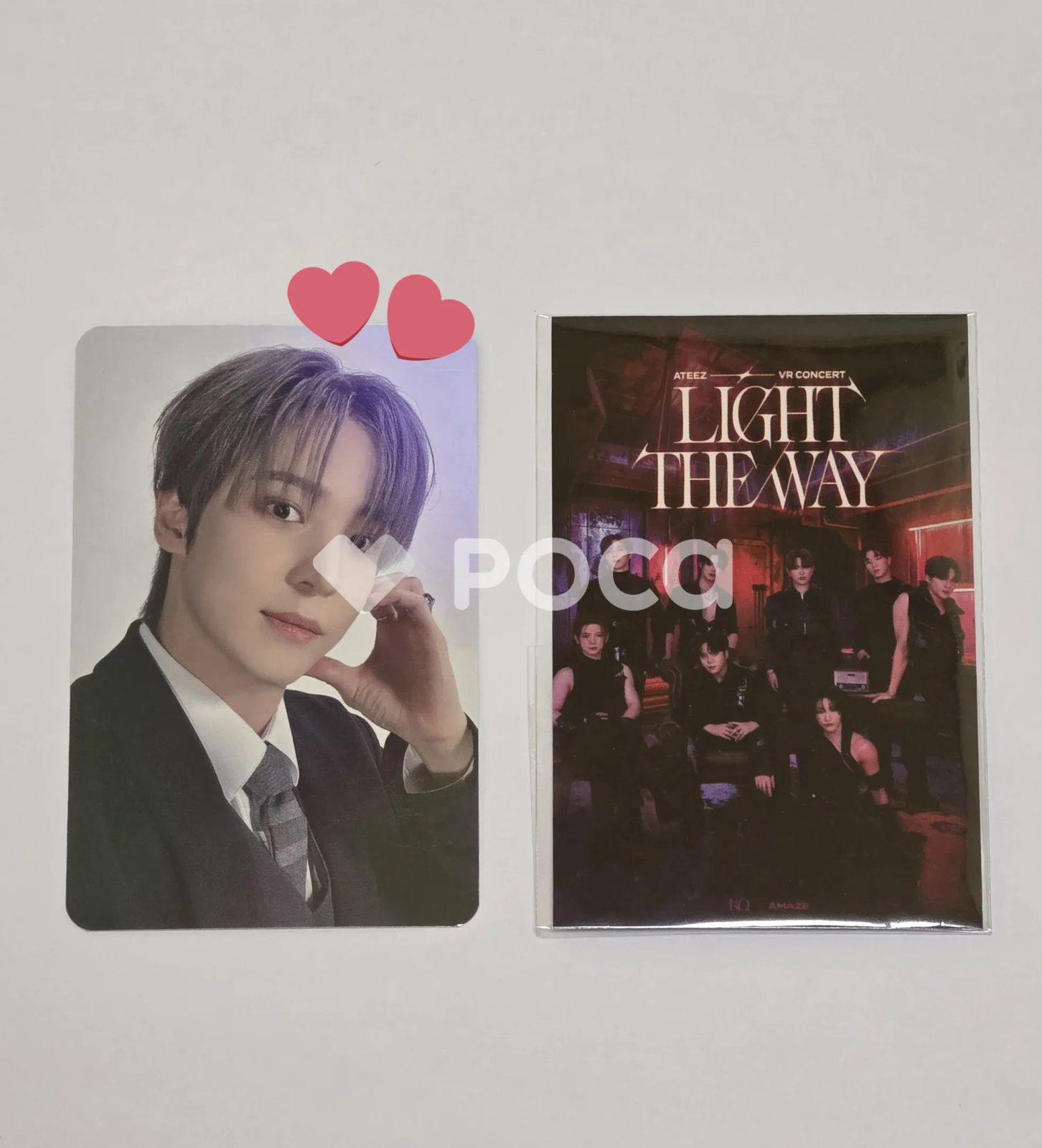 ATEEZ VR LIGHT THE : WAY ソンファ CONCERT ホロ トレカ 入場特典