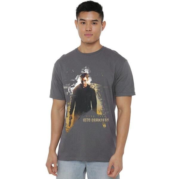 スター・トレック メンズ トップス シャツ Star Trek Star Trek Dark Hero T Shirt Charcoal チャコール