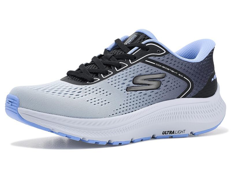 スケッチャーズ レディース シューズ スニーカー Skechers Go Run Consistent 20 Maywood Slipins BlackGray ブラック
