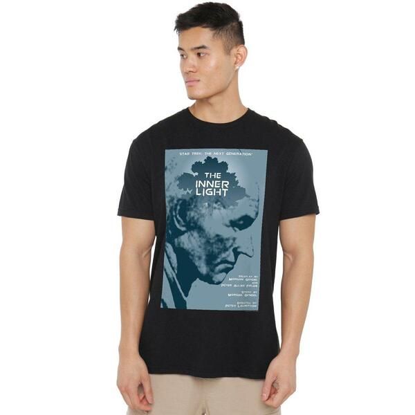 スター・トレック メンズ トップス シャツ Star Trek Star Trek TNG Season 5 Episode 25 T Shirt Black ブラック