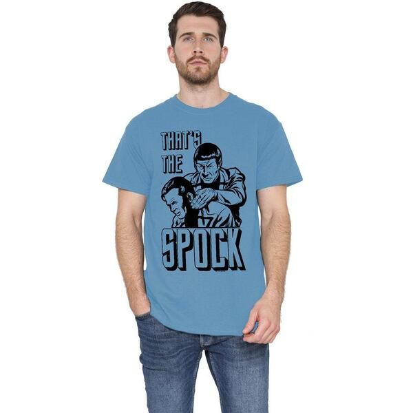 スター・トレック メンズ トップス シャツ Star Trek Star Trek Thats The Spock T Shirt Carolina Blue ブルー