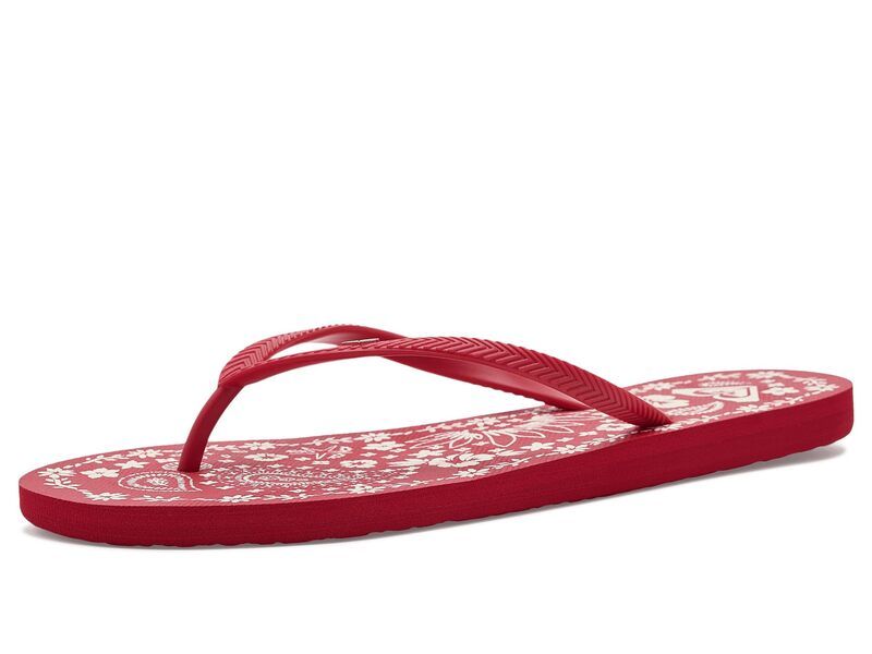 ロキシー レディース シューズ サンダル プリント Roxy Bermuda Print III Red レッド
