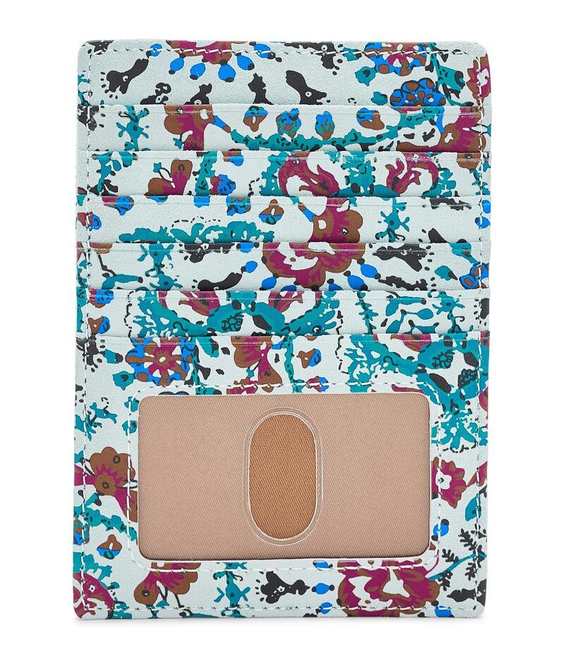 ホボ レディース アクセサリー 財布 Hobo Euro Slide Card Cases Batik Blooms