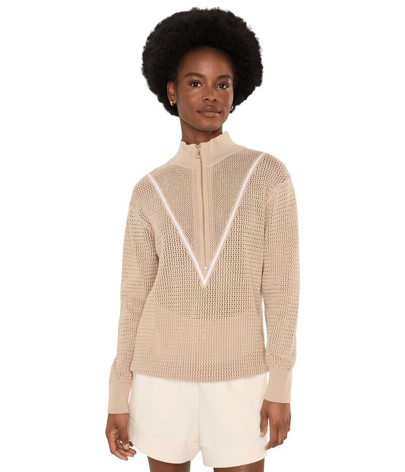 バーレイ レディース アウター ニット・セーター Varley Calva Knit Humus