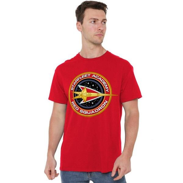 スター・トレック メンズ トップス シャツ Star Trek Star Trek Red Squadron T Shirt Red レッド