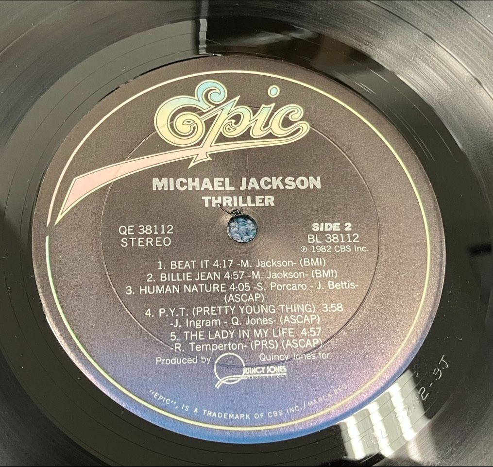 F005-SA2-549 Michael Jackson マイケルジャクソン 「Thriller