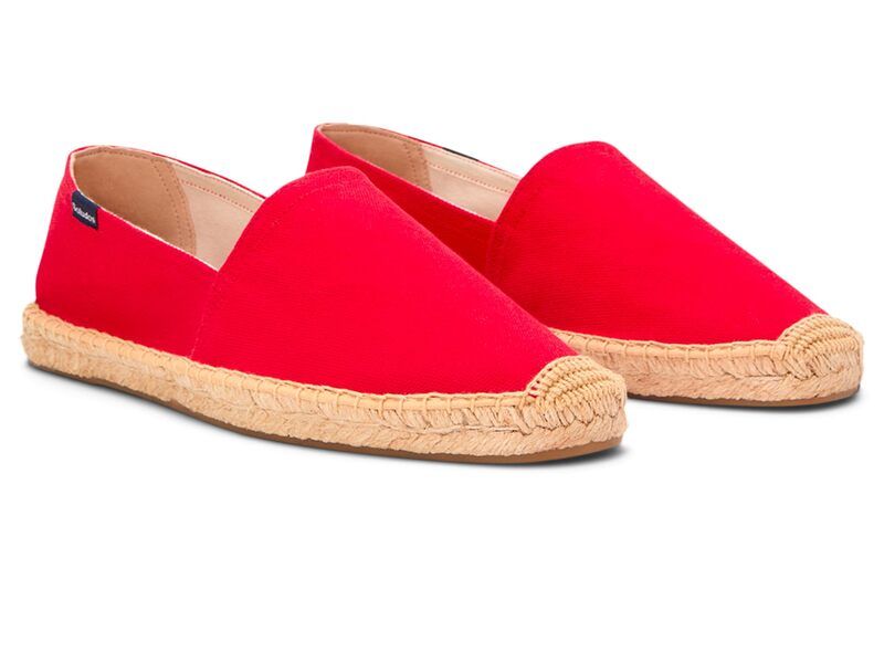 ソルドス メンズ シューズ スリッポン・ローファー Soludos Original Espadrille Rioja Red レッド