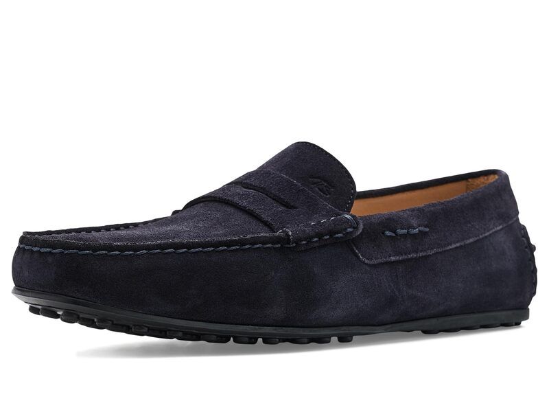 ロバートバラケット メンズ シューズ スリッポン・ローファー スエード Robert Barakett Conor Suede Driver Blue ブルー