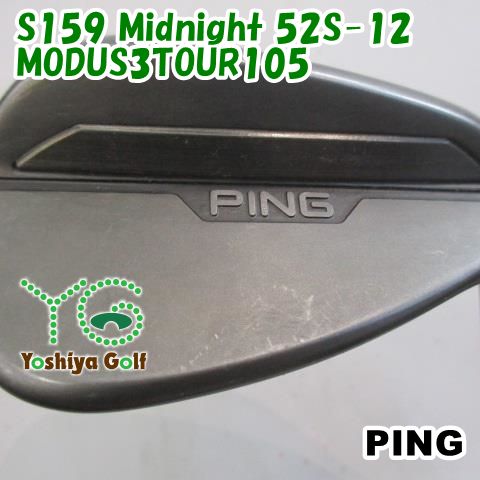 ウェッジ ピン S159 Midnight 52S-12/MODUS3TOUR105/S/52[132614]