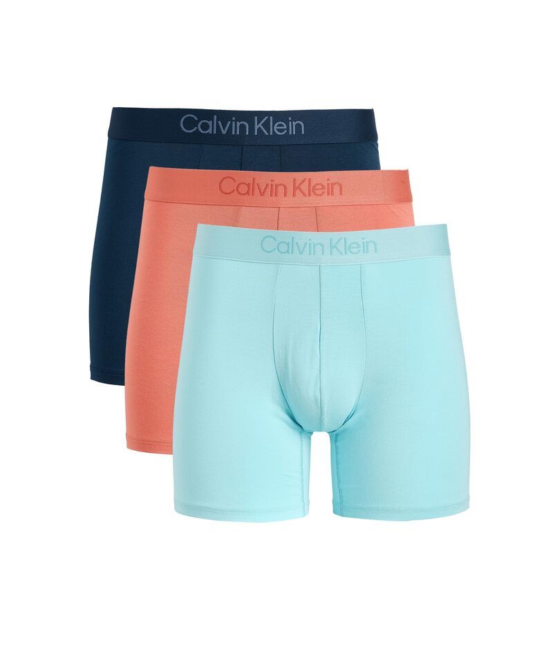 カルバン クライン アンダーウェア メンズ ボクサーパンツ Calvin Klein Underwear UltraSoft Modern 3Pack Boxer Brief Enchanted Bl
