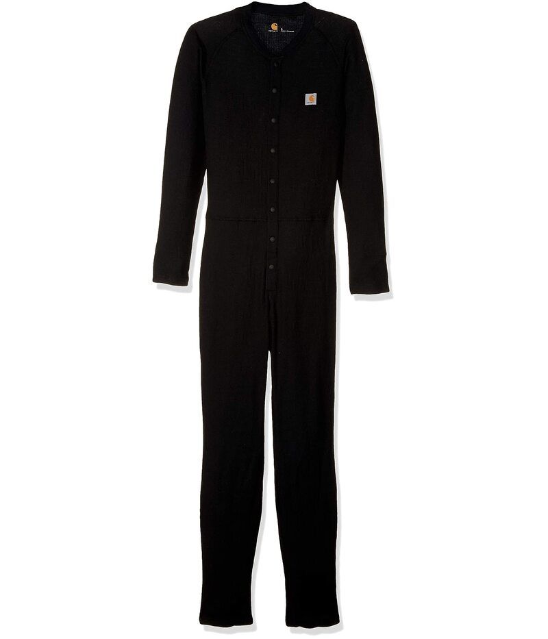 カーハート メンズ ボトムス カジュアルパンツ Carhartt Base Force Classic Thermal Base Layer Union Suit Black ブラック