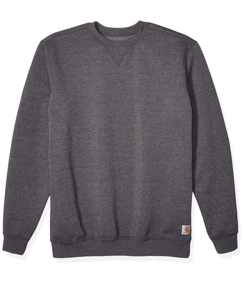 カーハート メンズ アウター パーカー・スウェット クルーネック トール シャツ Carhartt Big Tall Crewneck Midweight Sweatshirt K124 Carbon