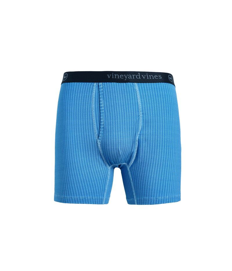 ヴァインヤードヴァインズ メンズ アンダーウェア ボクサーパンツ コットン Vineyard Vines Cotton Boxer Briefs Whale Tail Bl