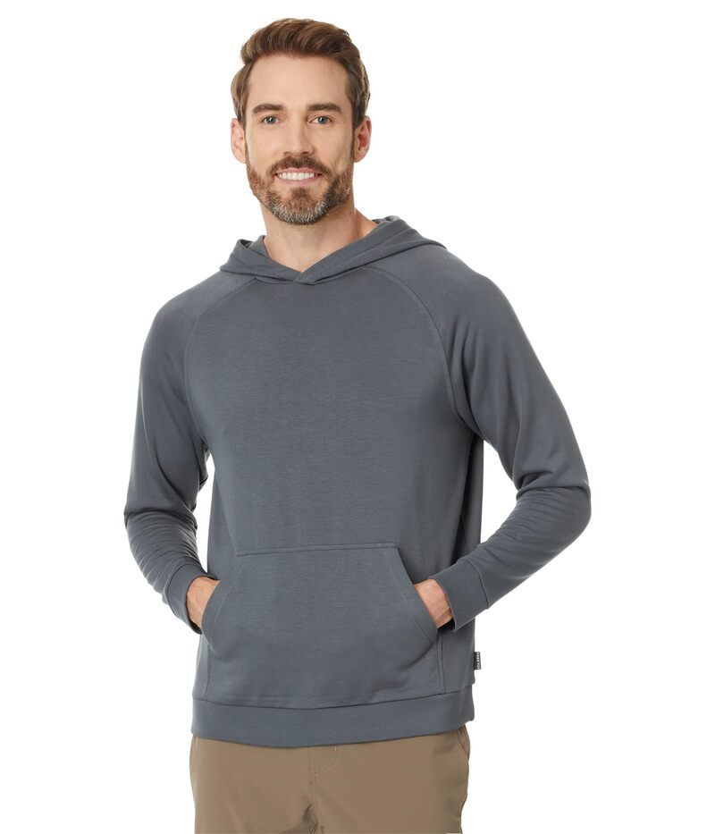 フリー フライ メンズ アウター パーカー・スウェット フリース Free Fly Bamboo Lightweight Fleece Hoodie Storm Cloud