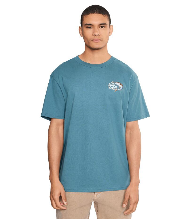 ソルティークルー メンズ トップス シャツ Salty Crew Yellowtail Classic Short Sleeve Tee Slate スレート