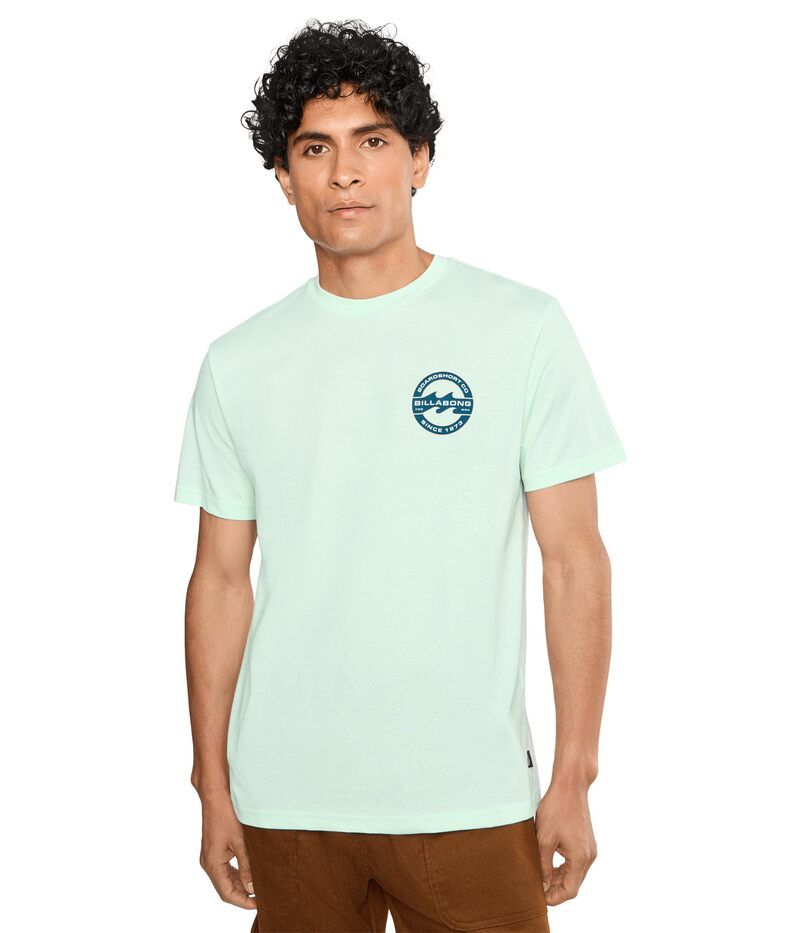 ビラボン メンズ トップス シャツ Billabong Hollow Fill Premium Short Sleeve Sea Glass