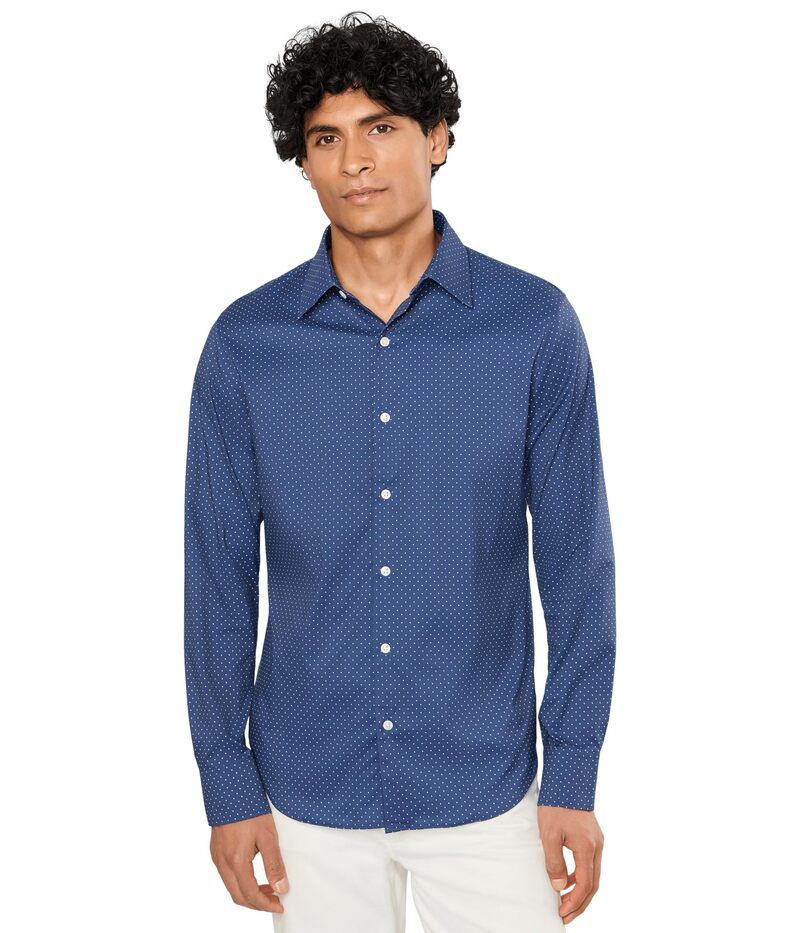ボノボス メンズ トップス シャツ ダウン Bonobos Tech ButtonDown Shirt Deep Blue Bay D ブルー