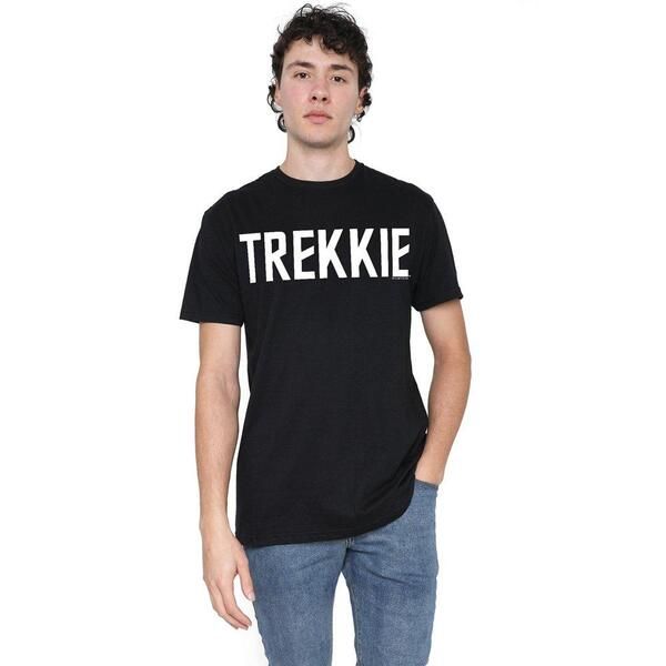 スター・トレック メンズ トップス シャツ Star Trek Star Trekkie Unisex T Shirt Black ブラック