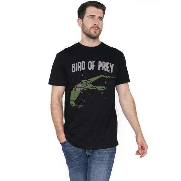 スター・トレック メンズ トップス Tシャツ Star Trek Star Trek The Bird Of War Unisex Adult Shirt Black ブラック
