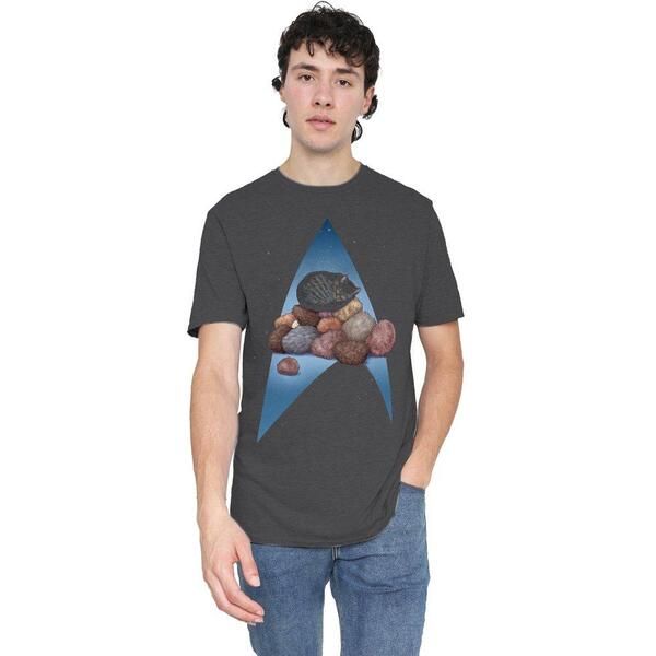スター・トレック メンズ トップス Tシャツ Star Trek Star Trek Five Year Nap TShirt Charcoal チャコール
