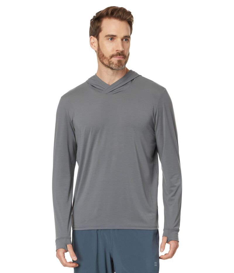 フリー フライ メンズ アウター パーカー・スウェット Free Fly Elevate Lightweight Hoodie Smoke スモーク