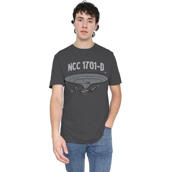 スター・トレック メンズ トップス Tシャツ Star Trek Star Trek The Next GeneratonUk HeatherCharcoal チャコール