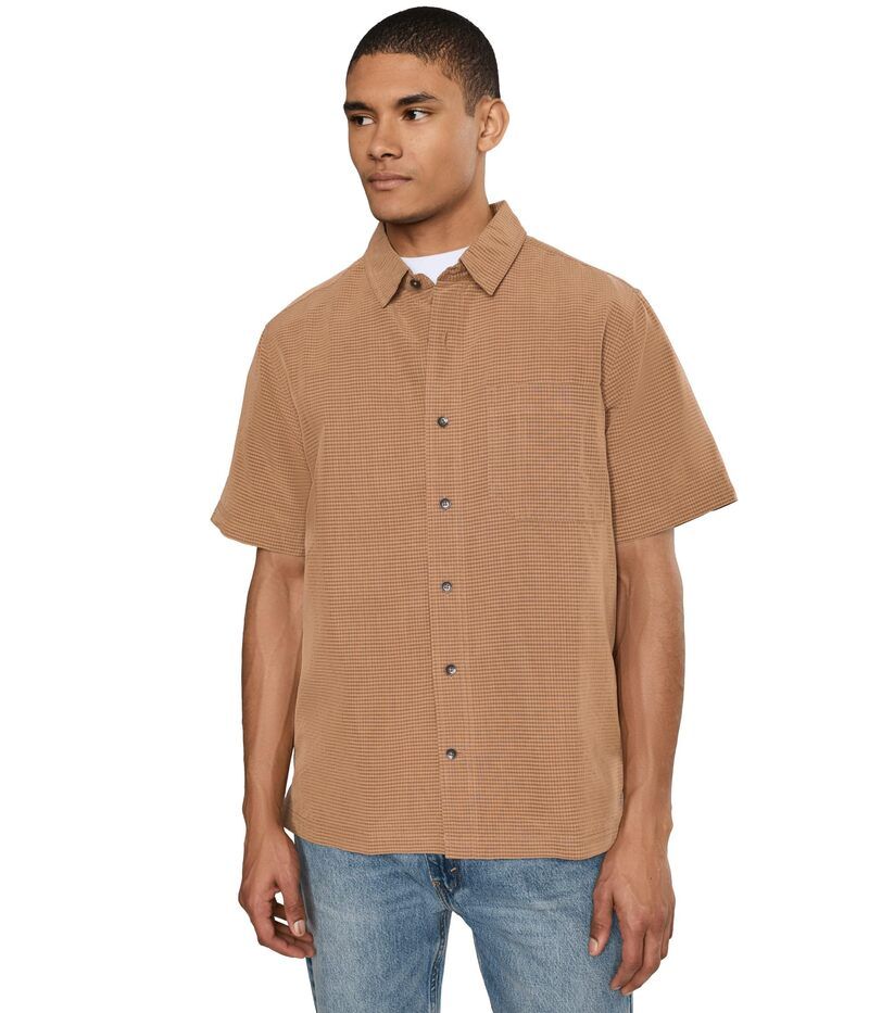 ロイヤルロビンズ メンズ トップス シャツ Royal Robbins Desert Pucker Dry Short Sleeve Pecan