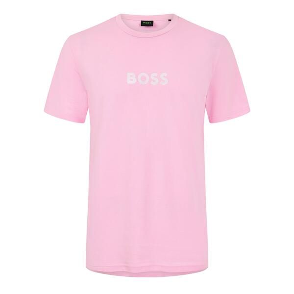 ボス メンズ トップス Tシャツ Boss Mensailfish TShirt Light Pink 683 ピンク