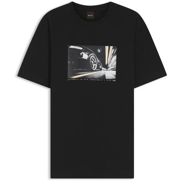 ボス メンズ トップス Tシャツ Boss Mens TShirt Black 001 ブラック