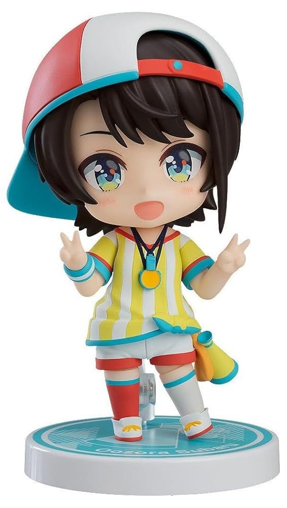 新品未開封 ねんどろいど ホロライブプロダクション 大空スバル ノンスケール プラスチック製 塗装済み可動フィギュア