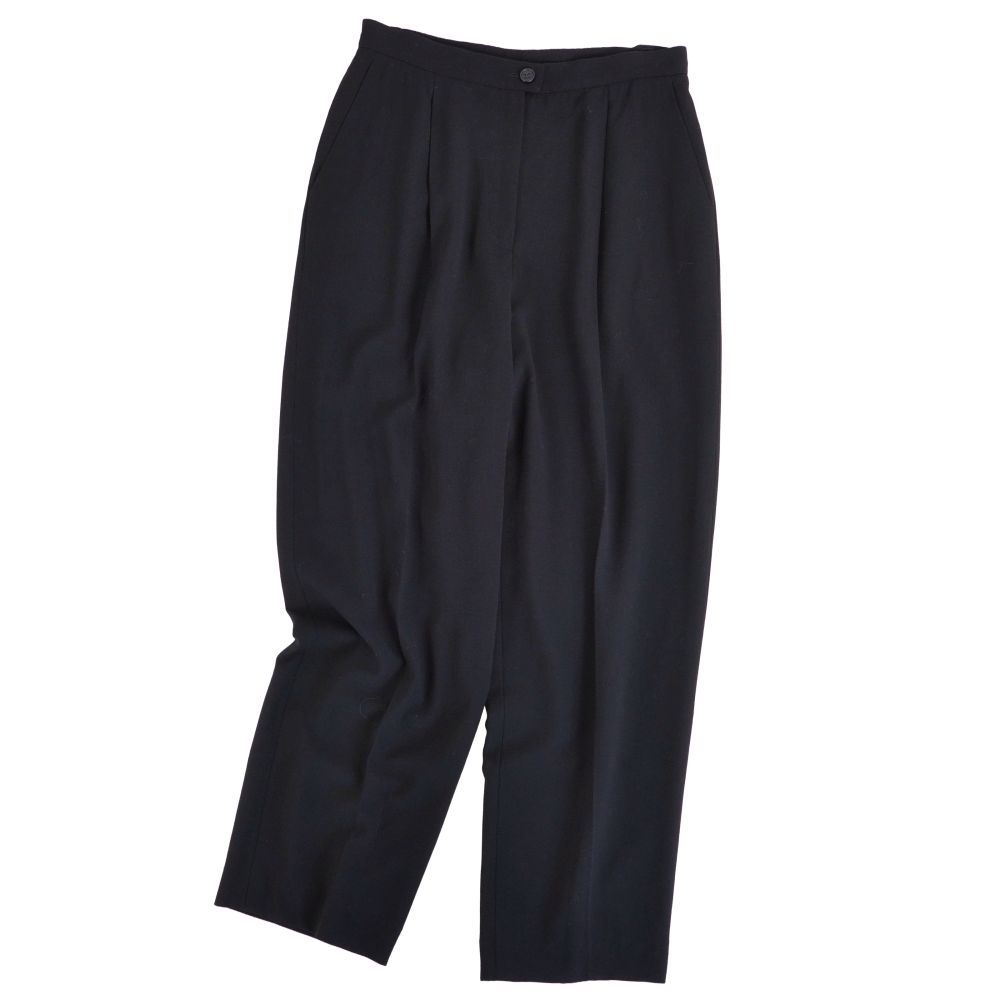 極美品 Vintage シャネル CHANEL パンツ 98P ロングパンツ ワ