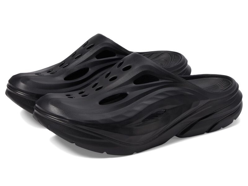 ホカオネオネ メンズ シューズ サンダル Hoka Ora Recovery Mule BlackBlack ブラック