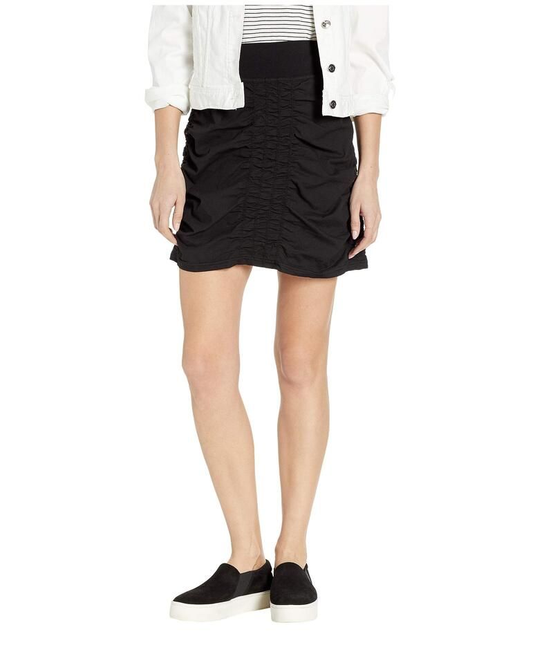 エックスシーブイアイ レディース ボトムス スカート XCVI Wearables Solid Trace Skirt Black ブラック