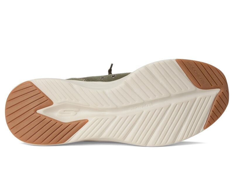 スケッチャーズ レディース シューズ スニーカー SKECHERS Contour Foam Cozy Fit Hands Free Slipins Olive オリーブ