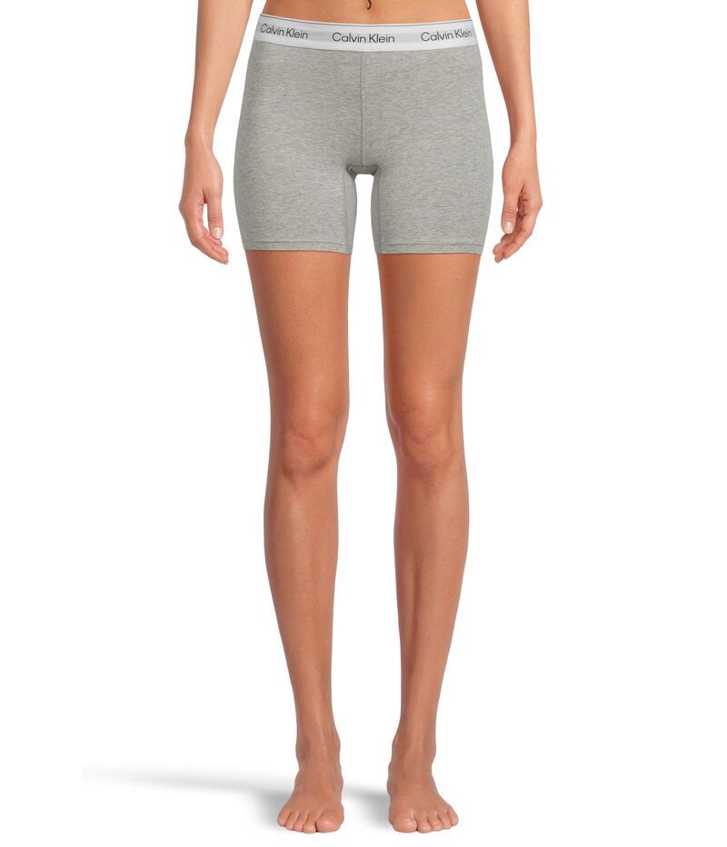 カルバン クライン アンダーウェア レディース パンツ コットン Calvin Klein Underwear Icon Cotton Modal Boxer Brief Grey Heather グ