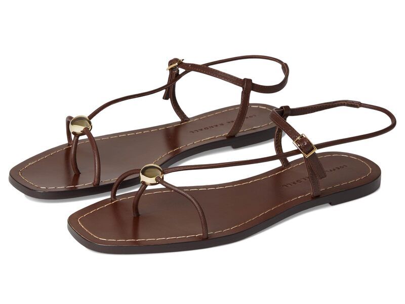 ロフラー ランダル レディース シューズ サンダル Loeffler Randall Lara Strappy Flat Sandals With Ball Espresso