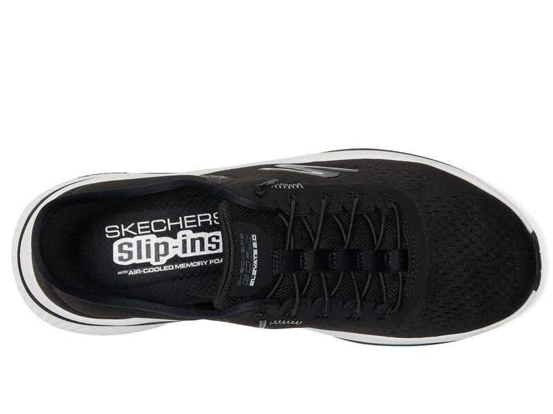 スケッチャーズ レディース シューズ スニーカー SKECHERS Go Run Elevate 20 Banyan Hands Free SlipIns BlackWhite ホワイト スケッチャーズ レディース シューズ スニーカー SKECHERS Go Run Elevate 20 Banyan Hands Free SlipIns BlackWhite ホワイト