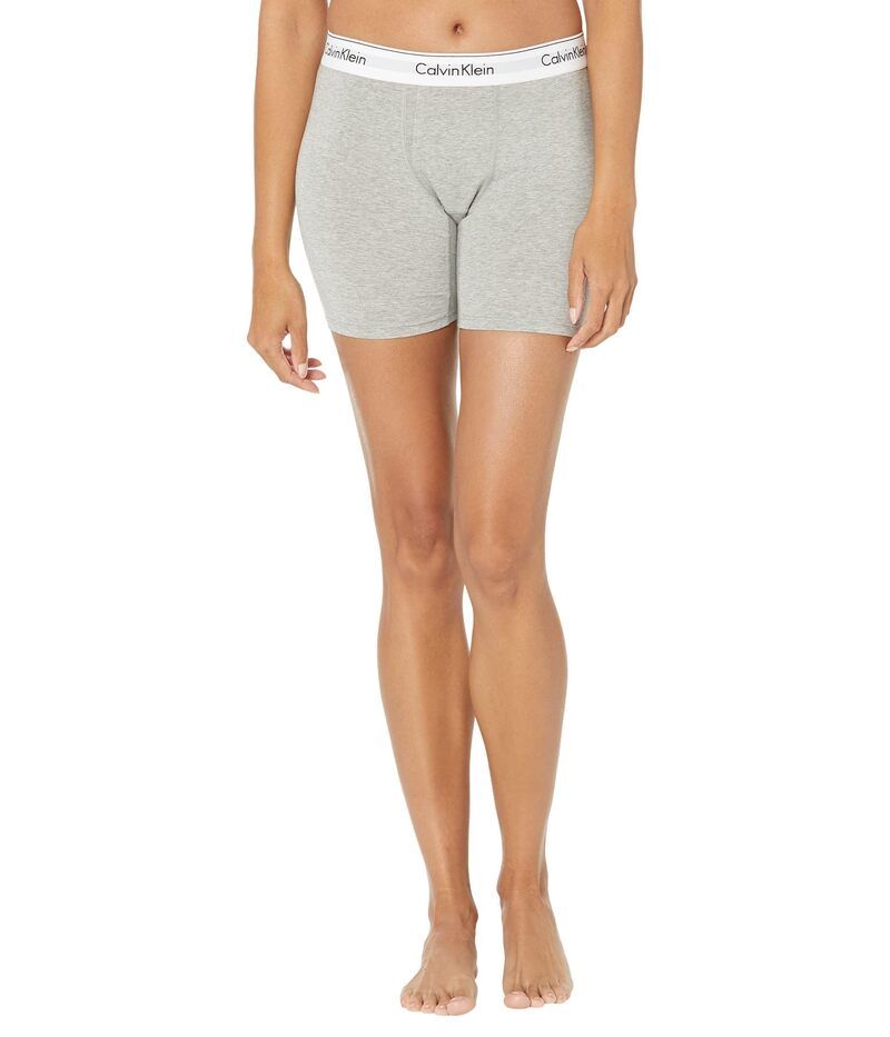 カルバン クライン アンダーウェア レディース パンツ コットン Calvin Klein Underwear Modern Cotton Boxer Brief Grey Heather 1 グレー