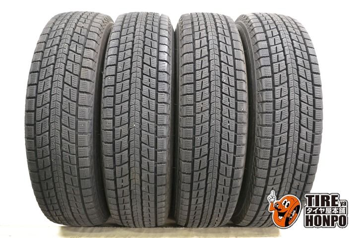 【中古 冬用】 175/80R15 90Q 4本セット ダンロップ ウィンターマックス SJ8 スタッドレスタイヤ 中古タイヤ
