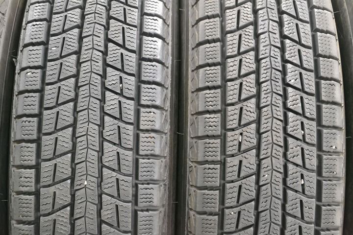 【中古 冬用】 175/80R15 90Q 4本セット ダンロップ ウィンターマックス SJ8 スタッドレスタイヤ 中古タイヤ