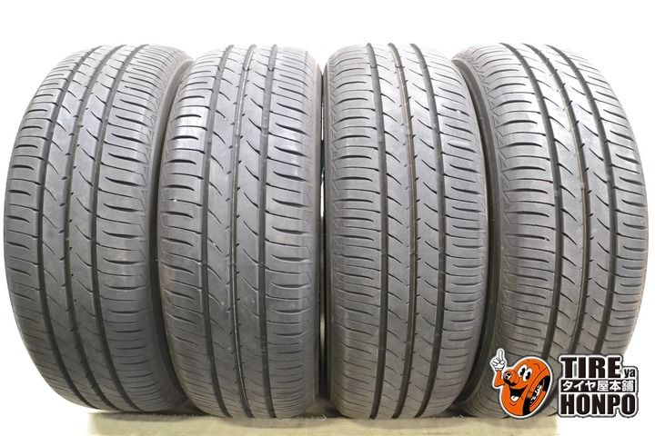 【中古 夏用】 185/60R15 84H 4本セット トーヨー ナノエナジー3+ サマータイヤ 中古タイヤ