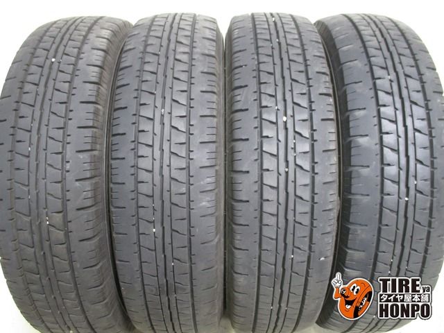 【中古 夏用】 195/80R15 107/105L 4本セット ダンロップ エナセーブ VAN01 サマータイヤ 中古タイヤ
