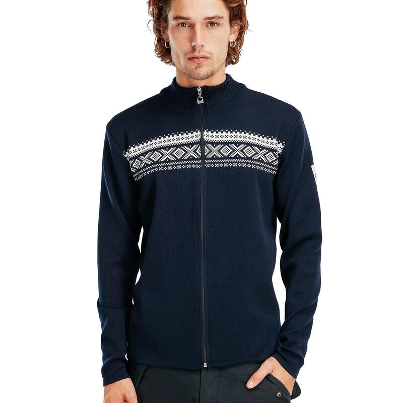 ダールオブノルウェイ メンズ アウター ニット・セーター ジャケット Dale of Norway Dalestolen Jacket NavyOffWhite オフホワイト