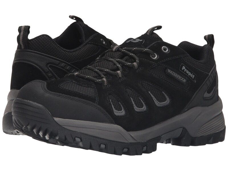 プロペット メンズ シューズ スニーカー Propet Ridge Walker Low Black ブラック