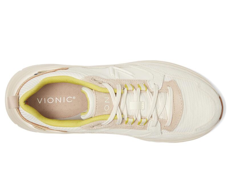 バイオニック レディース シューズ スニーカー VIONIC Walk Max Skyline Ivory アイボリー